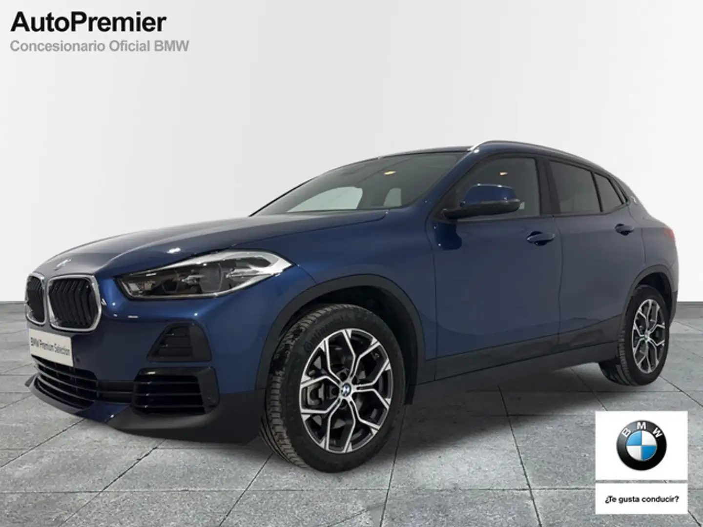 BMW X2 sDrive 20iA Bleu - 1