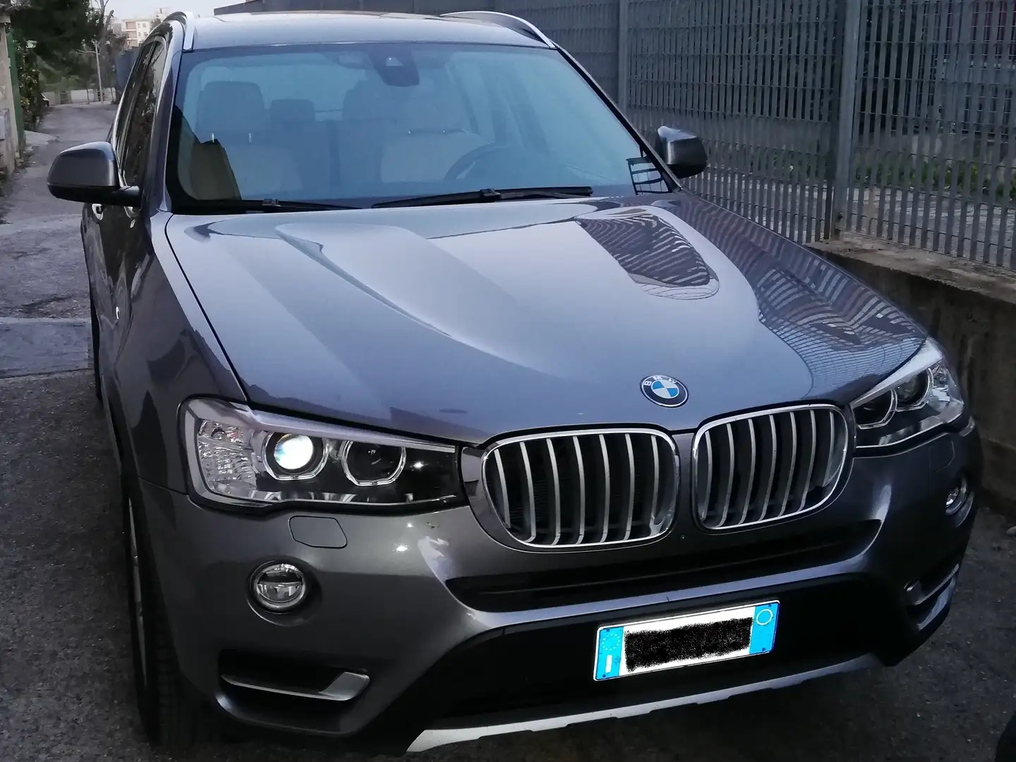 BMW X3 X3 F25 LCI 2016 xdrive30dA xLine 249cv my16 Grigio - 1