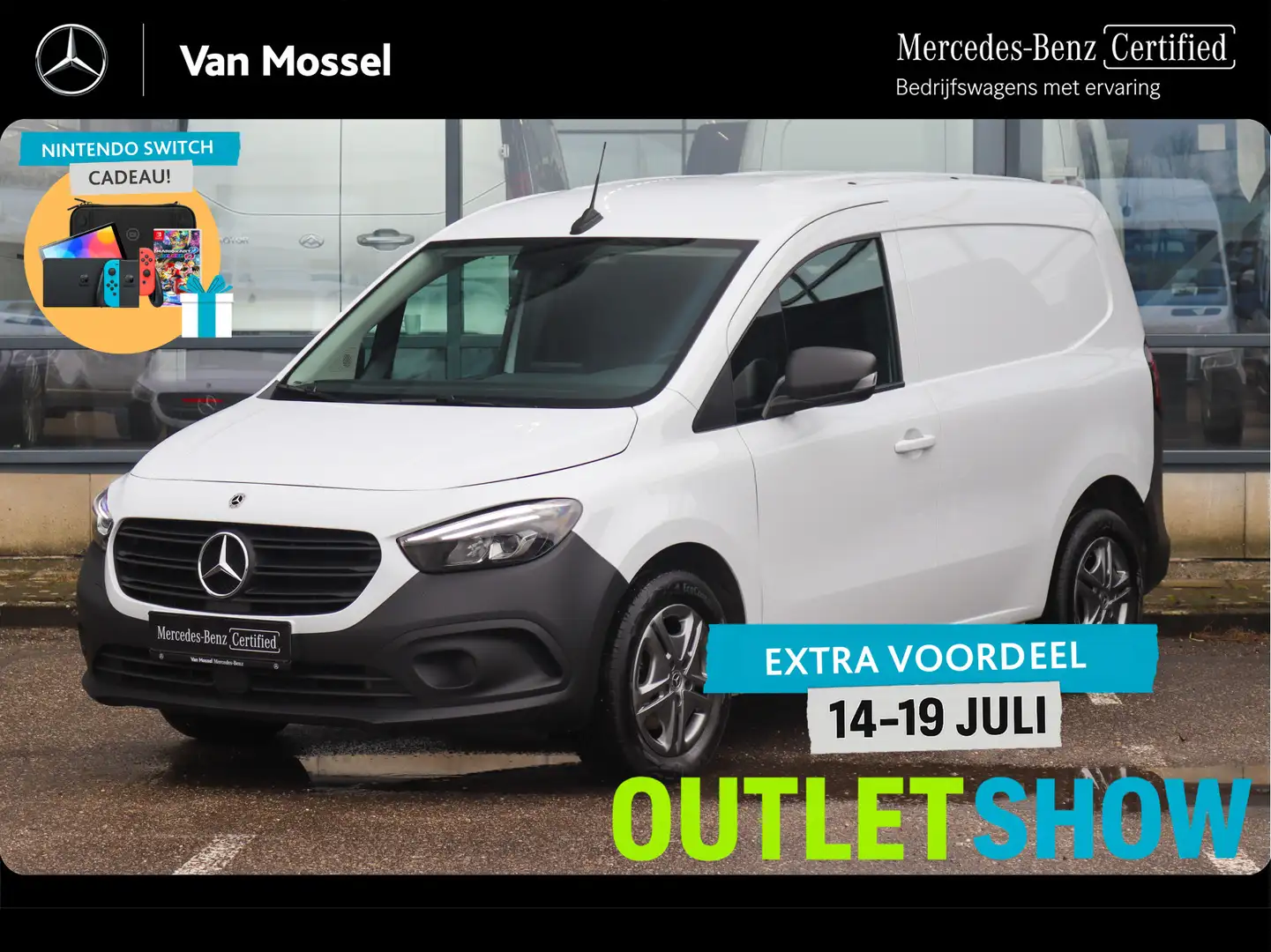 Mercedes-Benz Citan 112 CDI L1 Pro | AIRCO/NAVI/CAMERA/CRUISE | Certif Blanc - 1