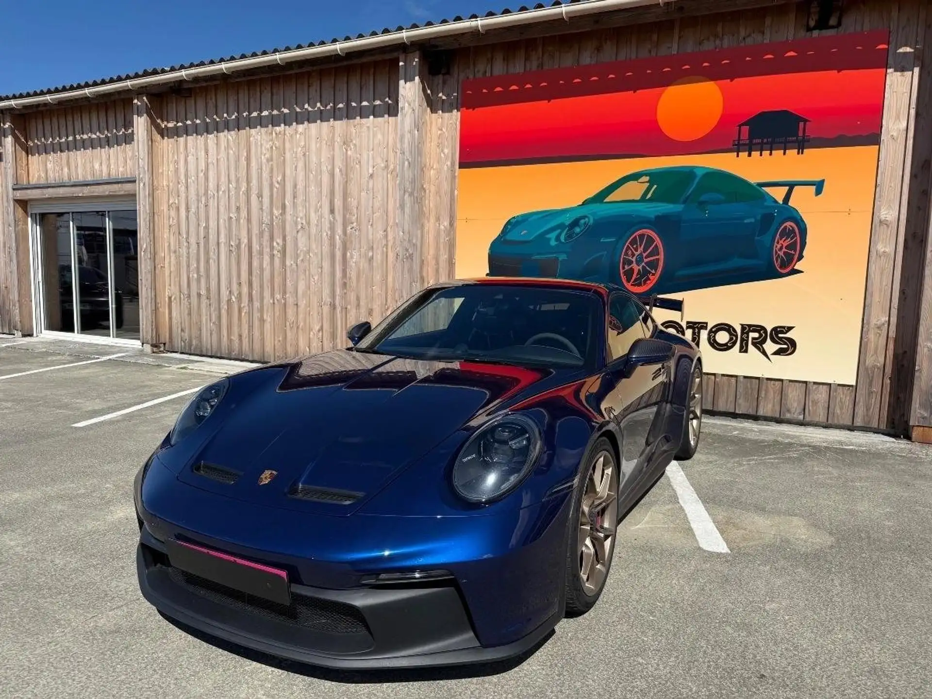 포르쉐 911 GT3 2022 네이비 사진 2
