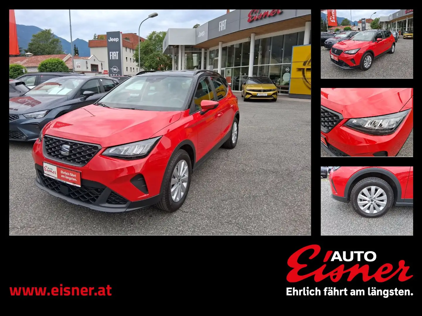 SEAT Arona 1.0 TSI Style AUT Facelift LED SHZ Virtual Schwarz - 1