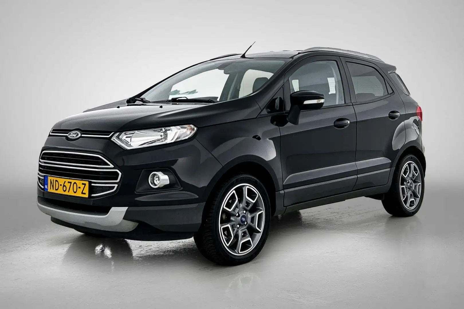 Ford EcoSport 1.0 EcoBoost Titanium(NL-auto, NAP, Navi, Parkeers Noir - 1