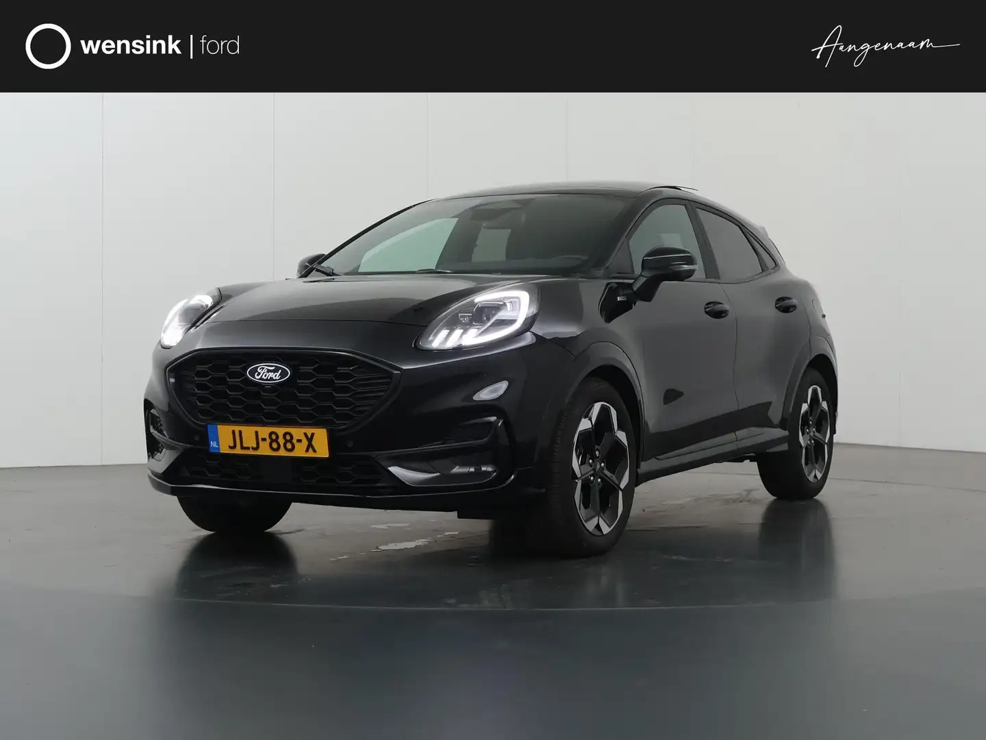 Ford Puma 1.0 EcoBoost Hybrid ST-Line X | Trekhaak | Facelif Noir - 1