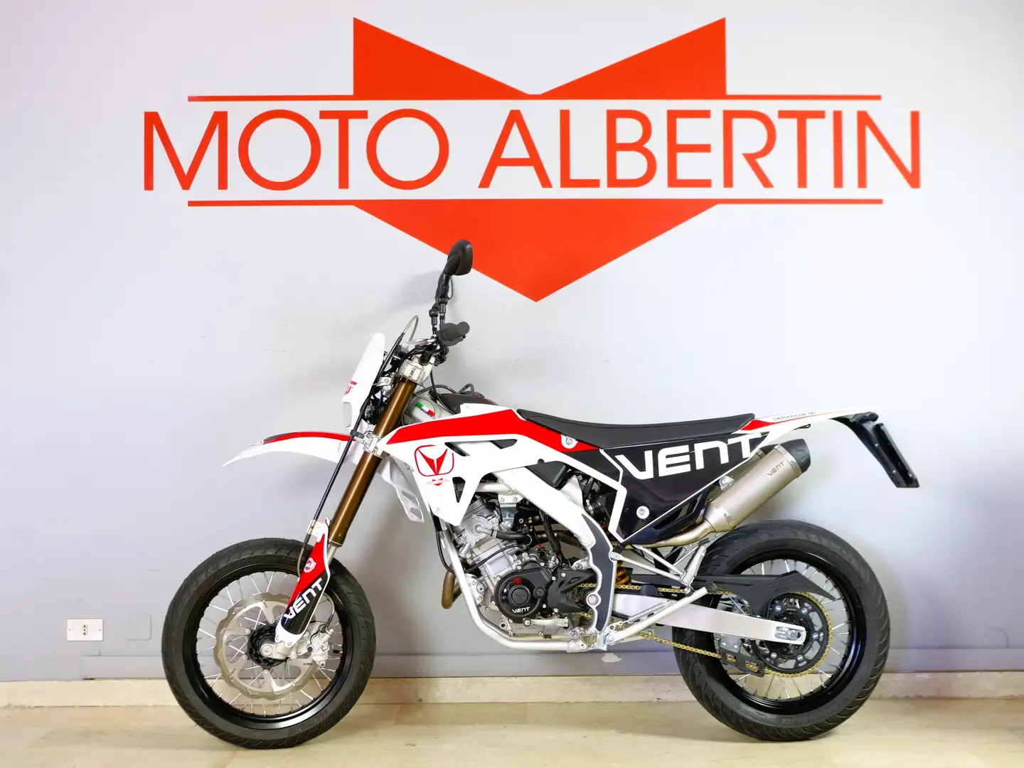 Vent Derapage RR 125 4T i.e. Bianco - 2