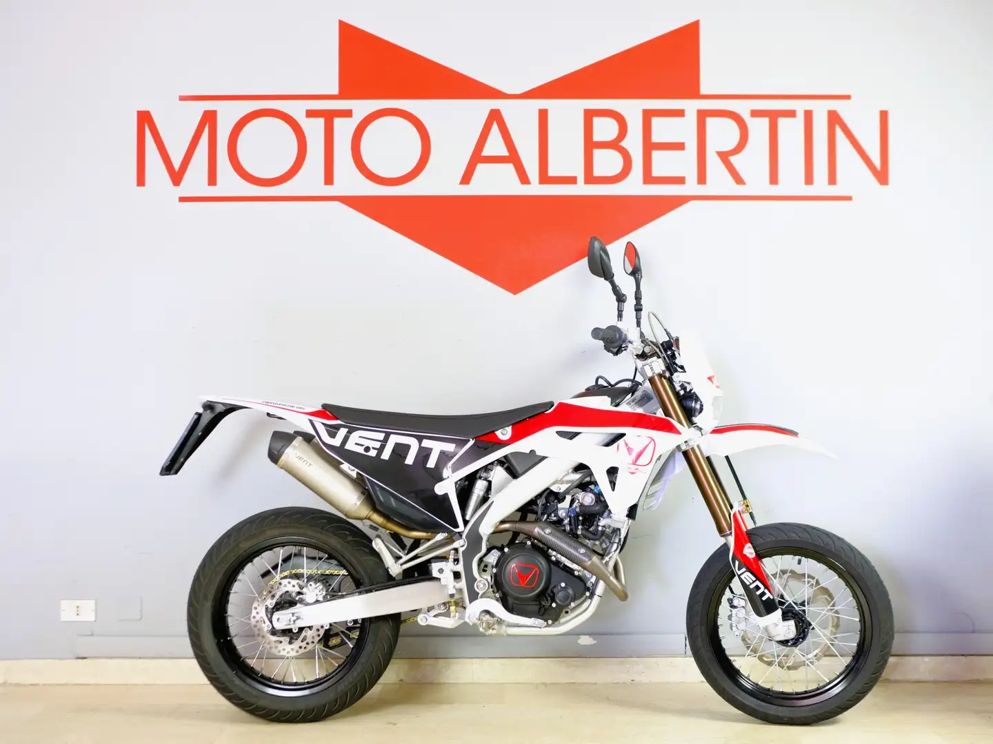 Vent Derapage RR 125 4T i.e. Bianco - 1