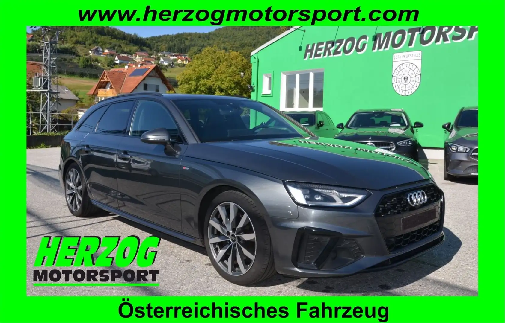 Audi A4 A4 Avant 40 TDI S-line S-tronic LED AHV ST-H 1.Bes Grau - 1