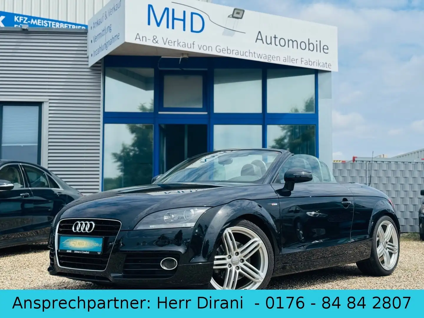 Audi TT Coupe 2.0 TFSI Roadster S Line/ Plus Schwarz - 1