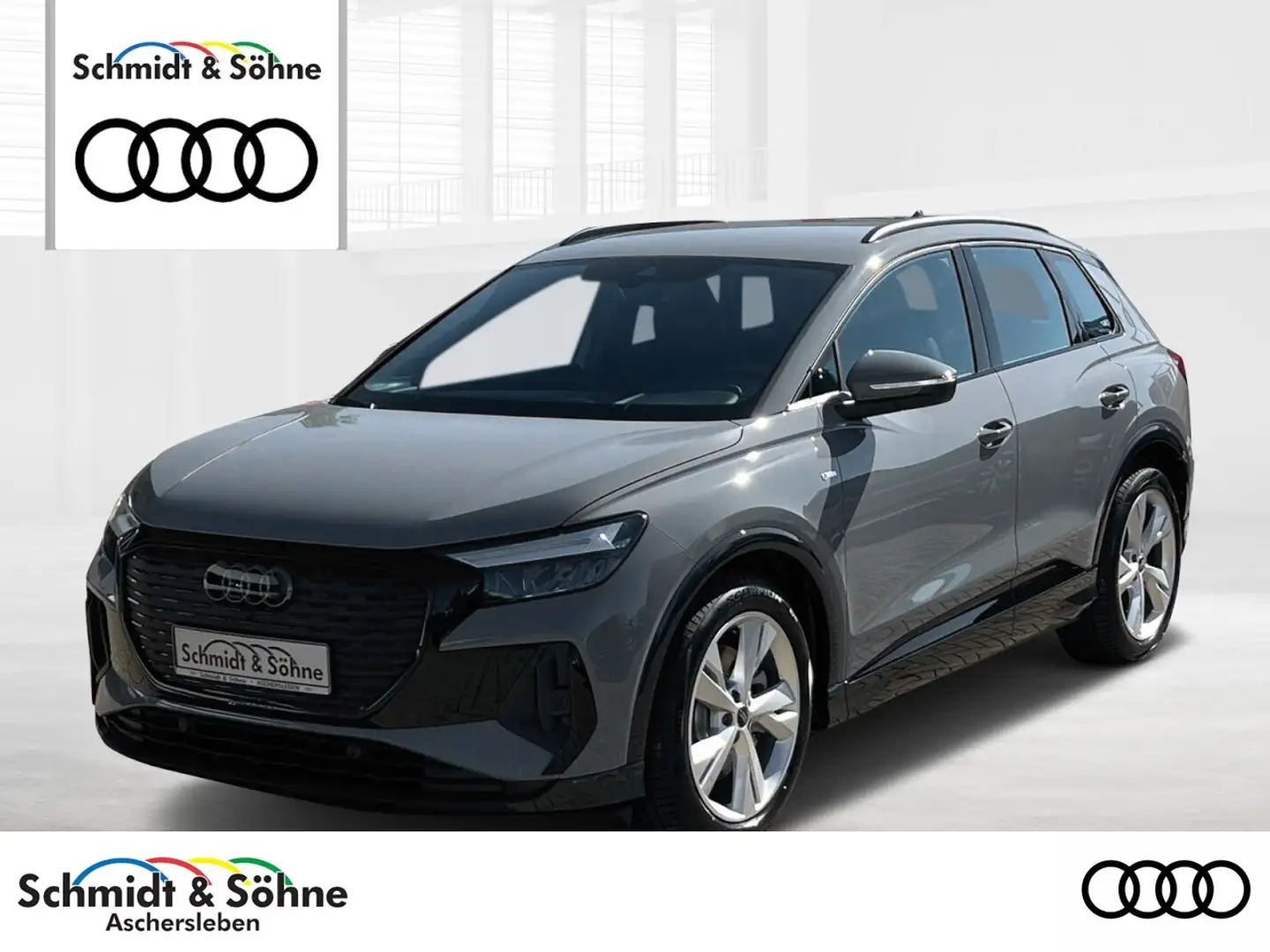 Audi Q4 e-tron 40 S line TOTW, VIRT, LED, KAMERA, NAV Klima Navi Grau - 1
