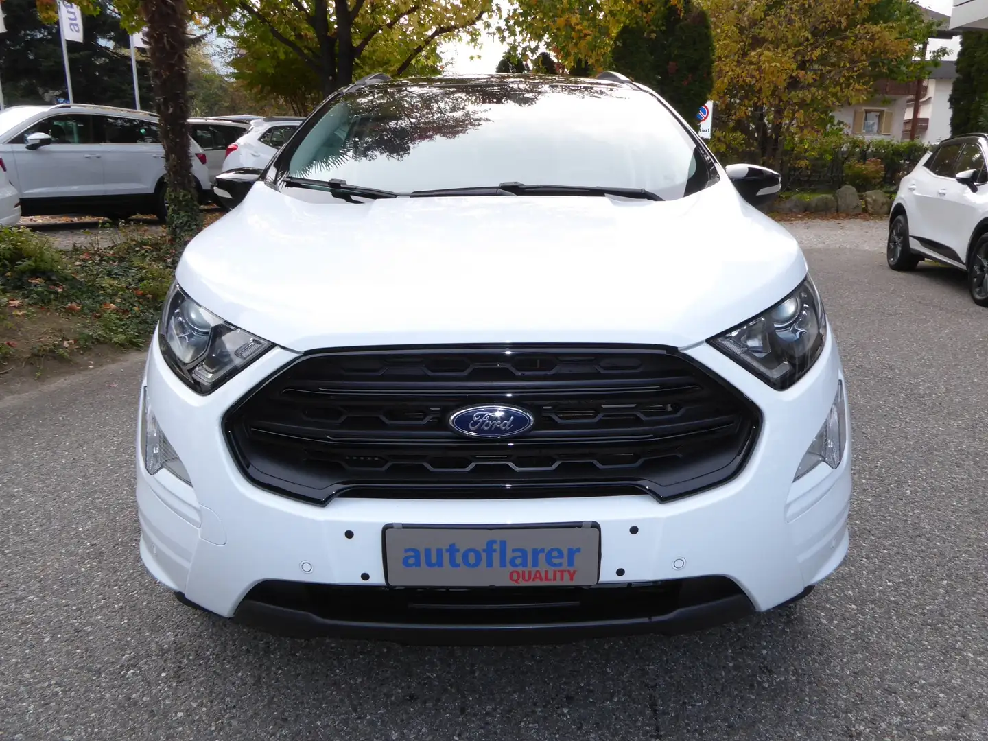 Ford EcoSport EcoSport 1.0 ecoboost ST-Line *CARPLAY*CAM*PELLE* Blanc - 2