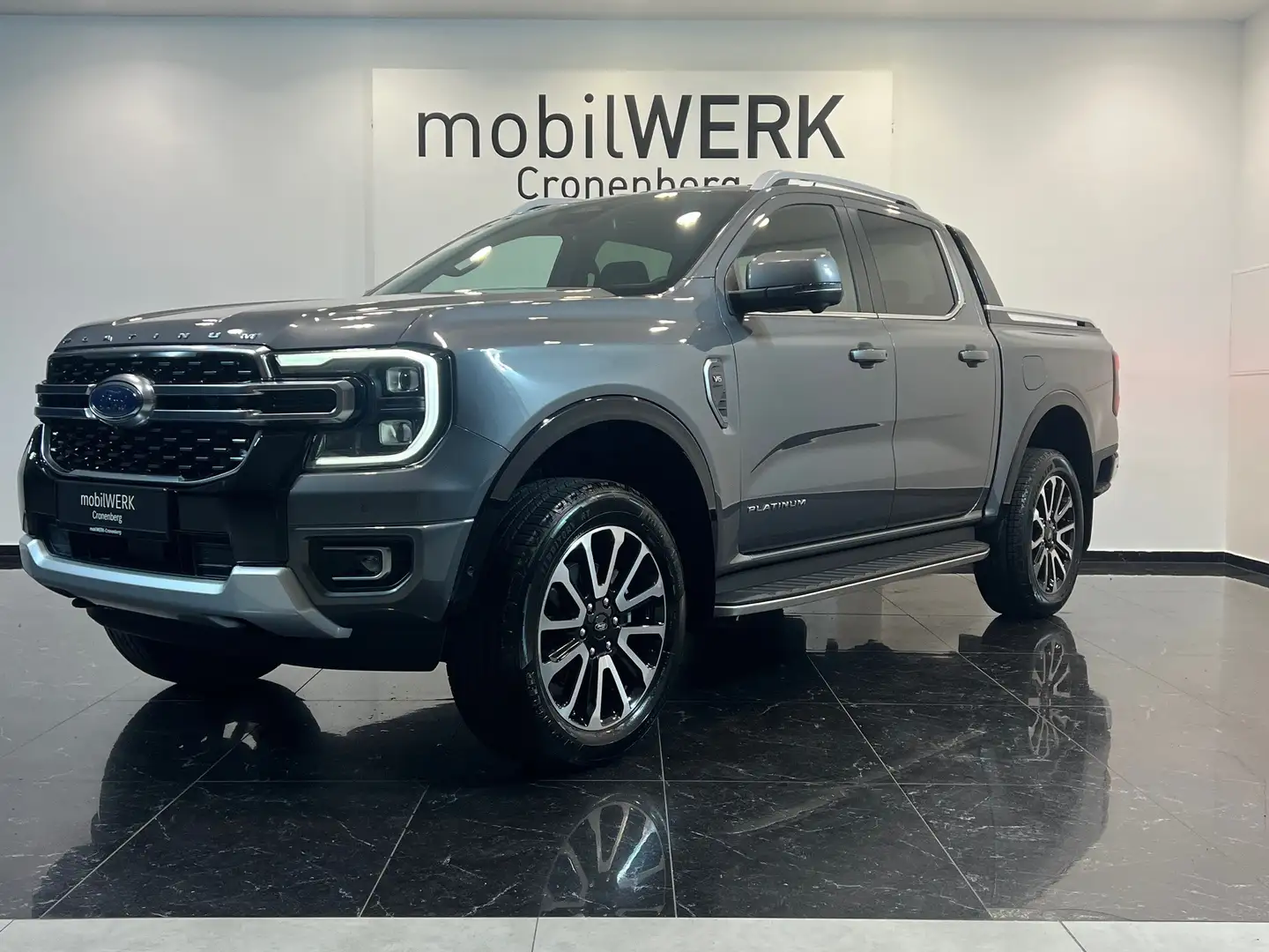 Ford Ranger Platinum 3.0l DOKA Garantie 11.2026 Gris - 1