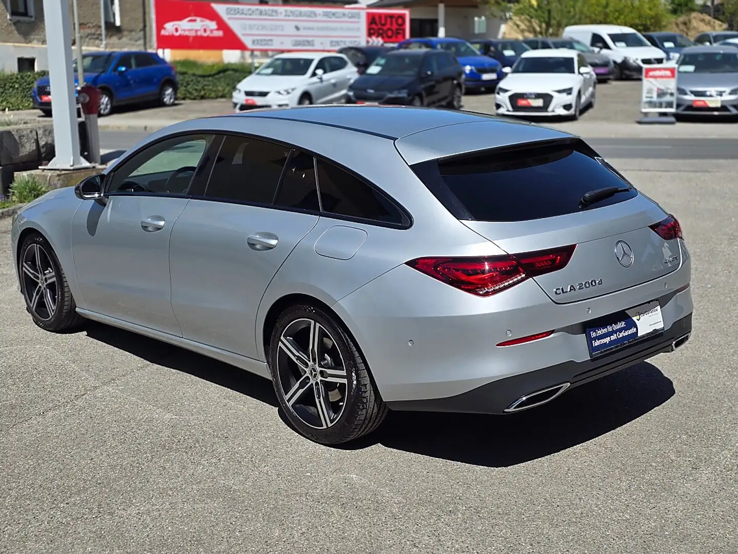 Mercedes-Benz CLA 200 d SB 4MATIC Aut. *11,5" Digital-Cockpit, Servic... Silber - 2
