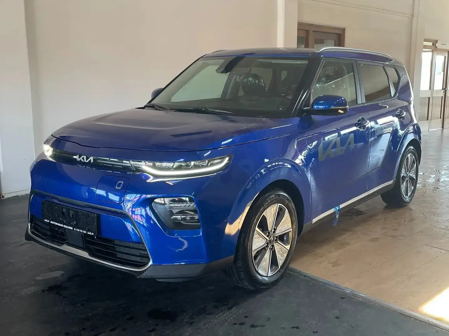Kia Soul e-Soul Inspiration Bleu - 1