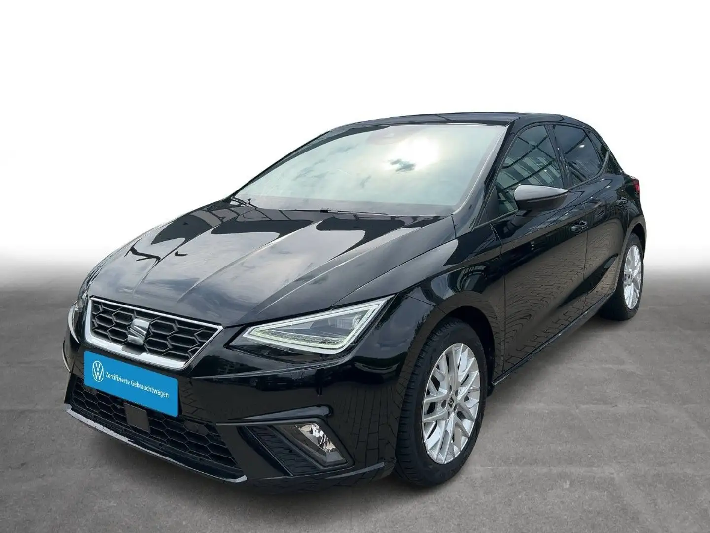 SEAT Ibiza 1.0 TSI DSG FR Climatronic Navi LED SHZ Nero - 2