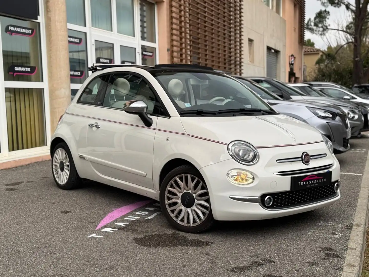Fiat 500 MY20 SERIE 7 EURO 6D 0.9 85 ch TwinAir S/S Dolcevita Blanc - 2
