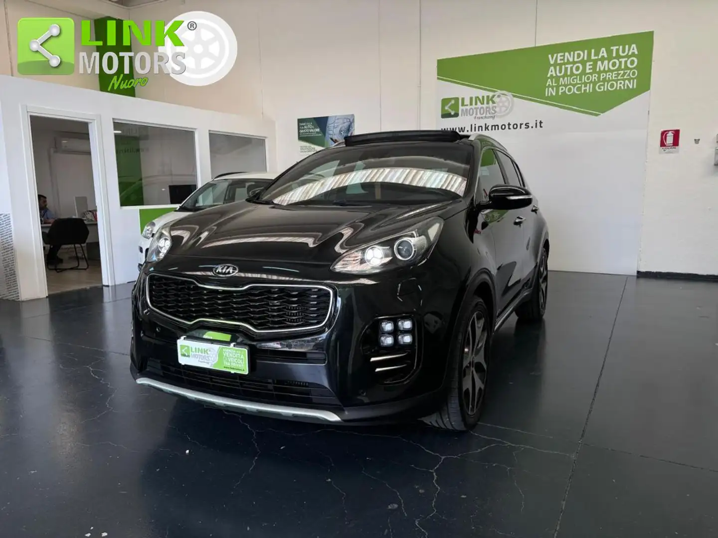Kia Sportage 2.0 CRDI 185 CV AWD GT Line KM CERT, TETTO. Nero - 1