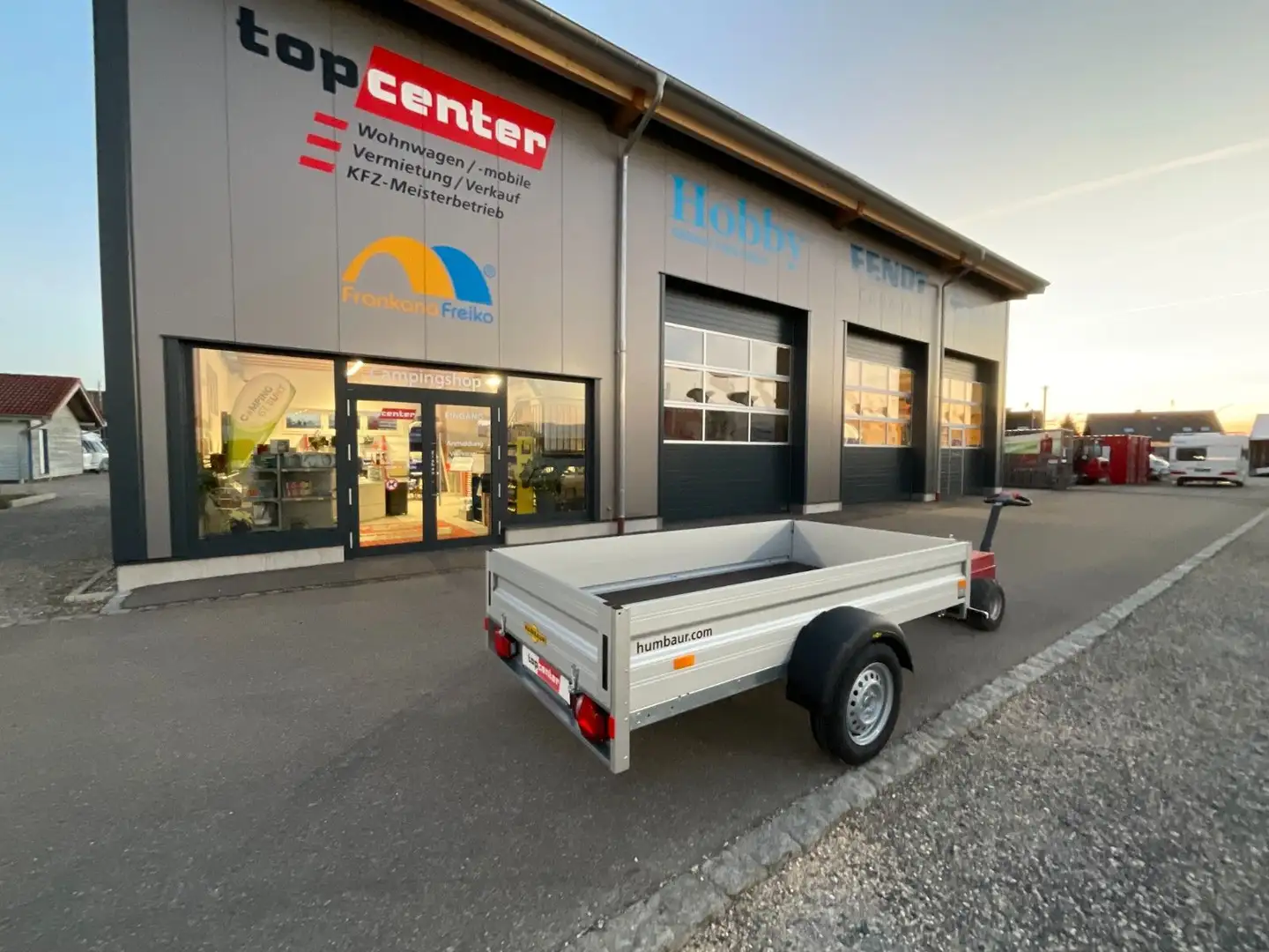 Humbaur HA 752513 KV/ Einachs-Tieflader Aluminium HA - 1