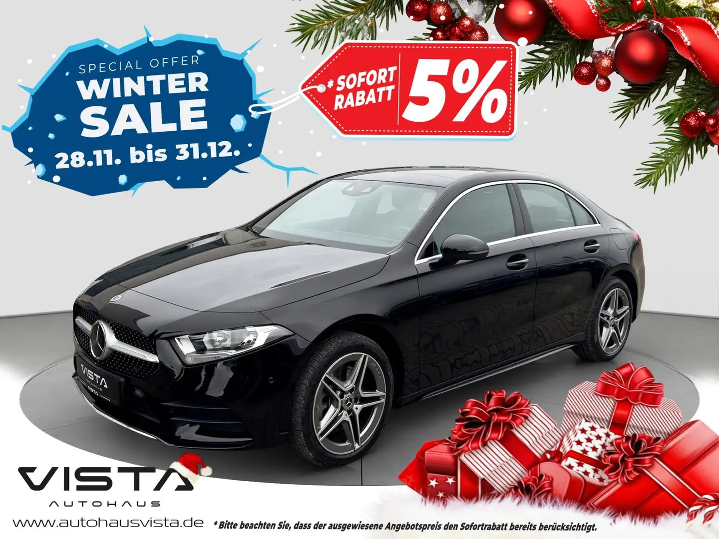 Mercedes-Benz A 250 A250E AMG-LINE*PANO*KAM*HYBRID*ACC*APP-CAR*SHZ Nero - 1