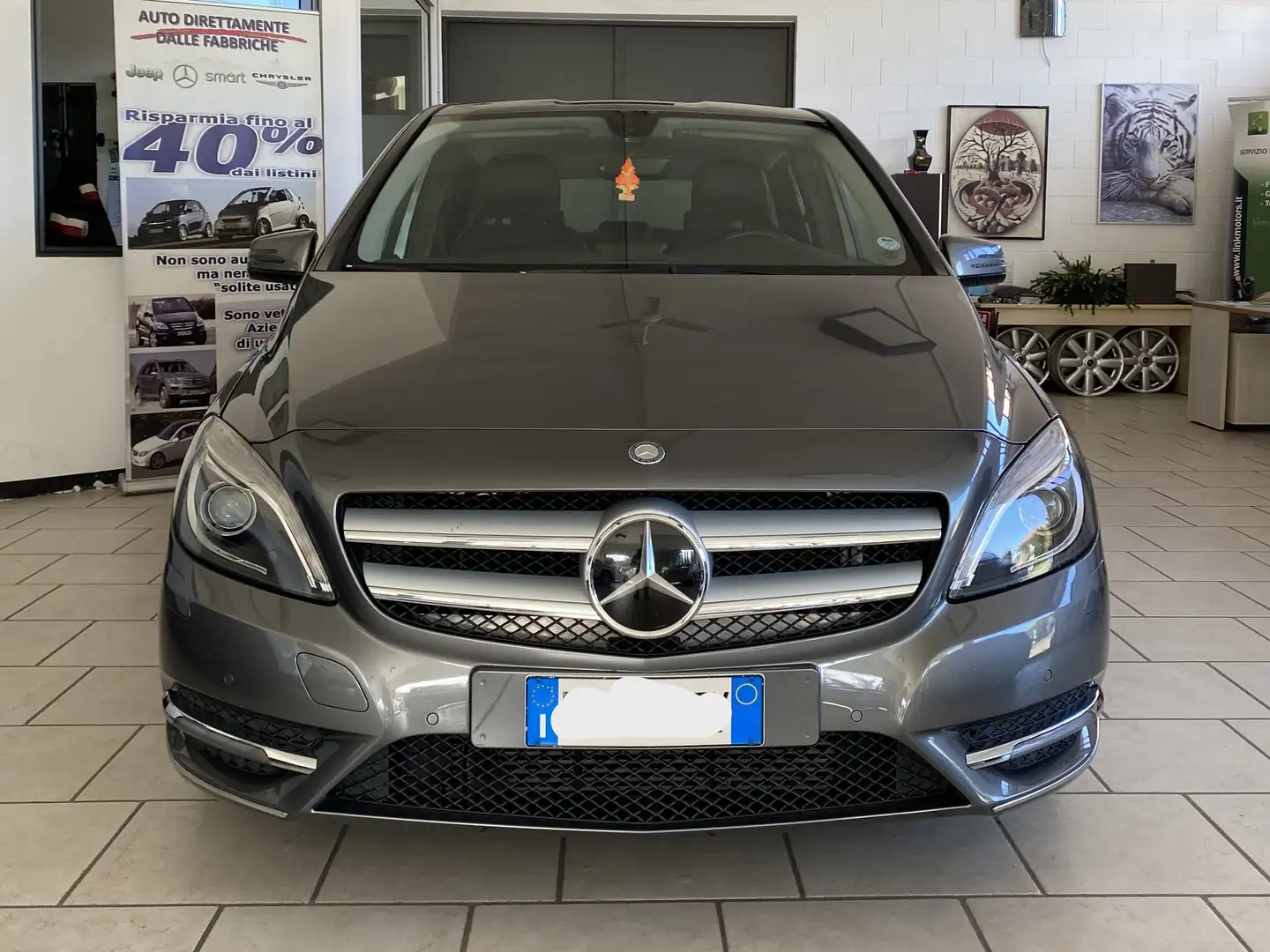 Mercedes-Benz B 180 B 180 cdi Premium auto Šedá - 1