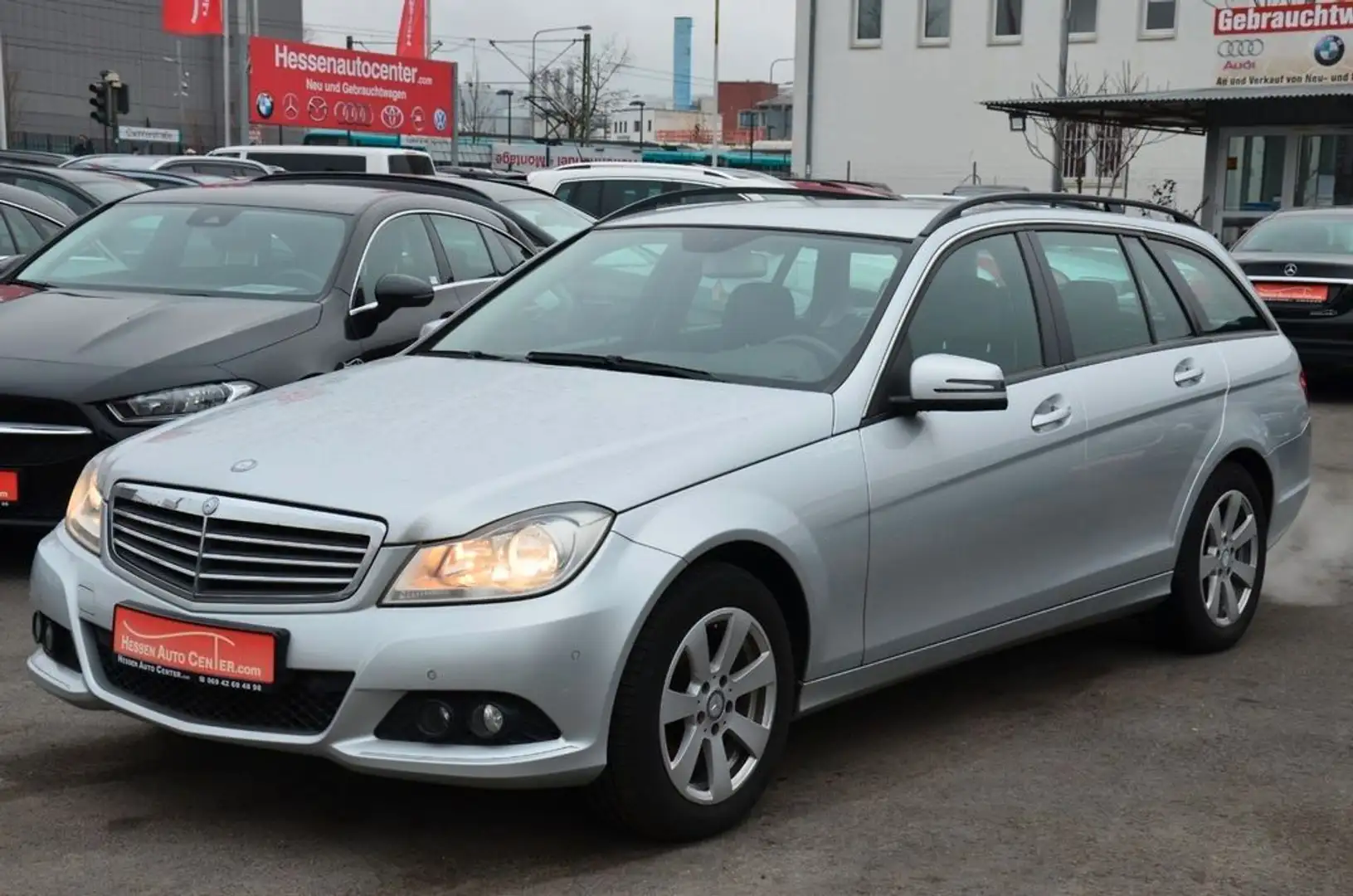 Mercedes-Benz C 200 T CDI BlueEff*Navi*Tempo*PDC*SHZ*TOP* Plateado - 1