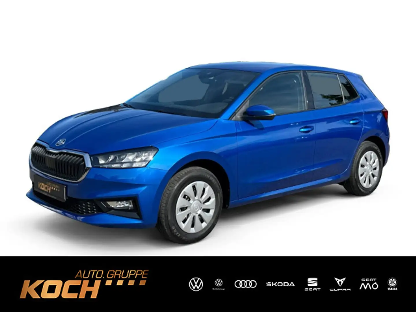 Skoda Fabia Selection 1.0 TSI*AHK*LED* Blauw - 1