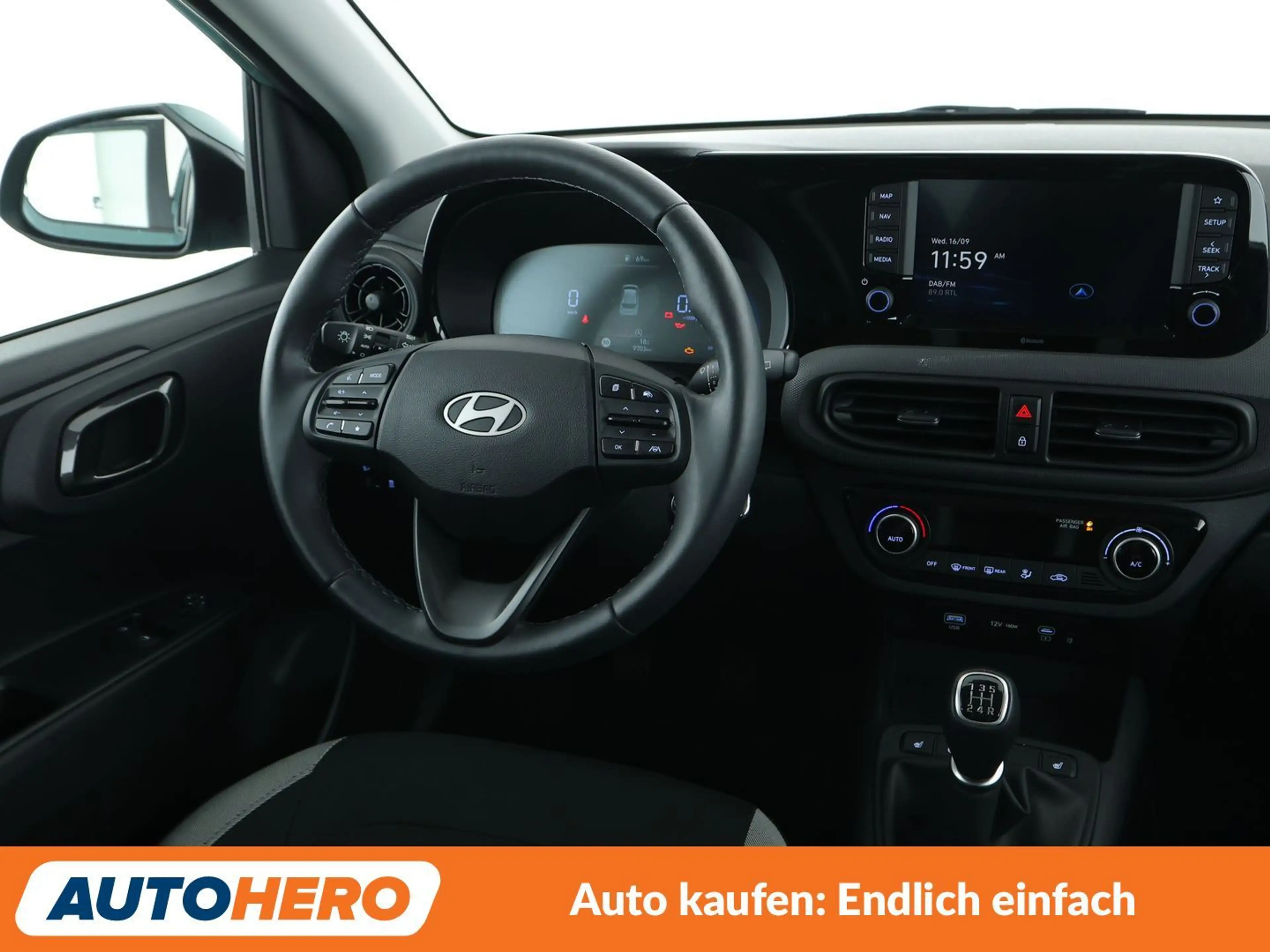 Hyundai i10 1.2 Trend*NAVI*CAM*TEMPO*SHZ* — photo 13