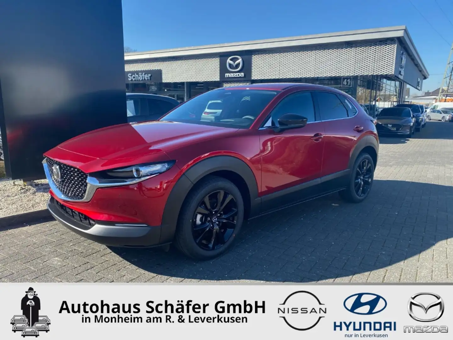 Mazda CX-30 (2025) HOMURA e-Skyactiv-G 140PS 6AT HUD Navi LED Rosso - 1
