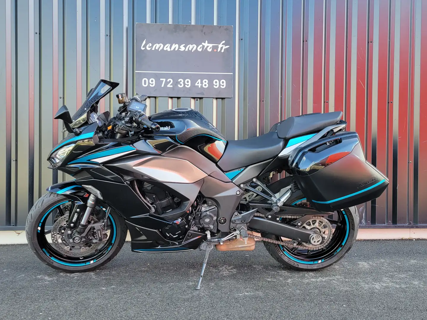 Kawasaki Ninja 1000SX Negro - 2