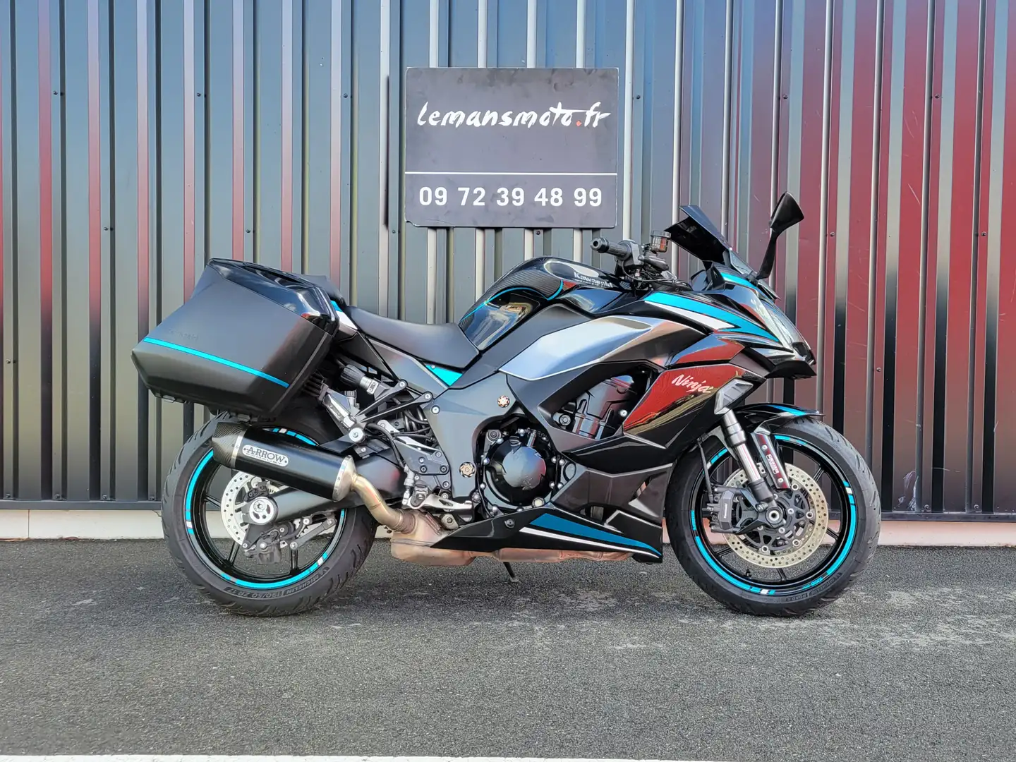 Kawasaki Ninja 1000SX Negro - 1