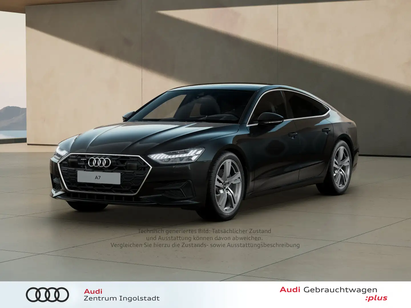 Audi A7 Sportback 45 TDI qu HD MATRIX AHK PANO 20" Schwarz - 2