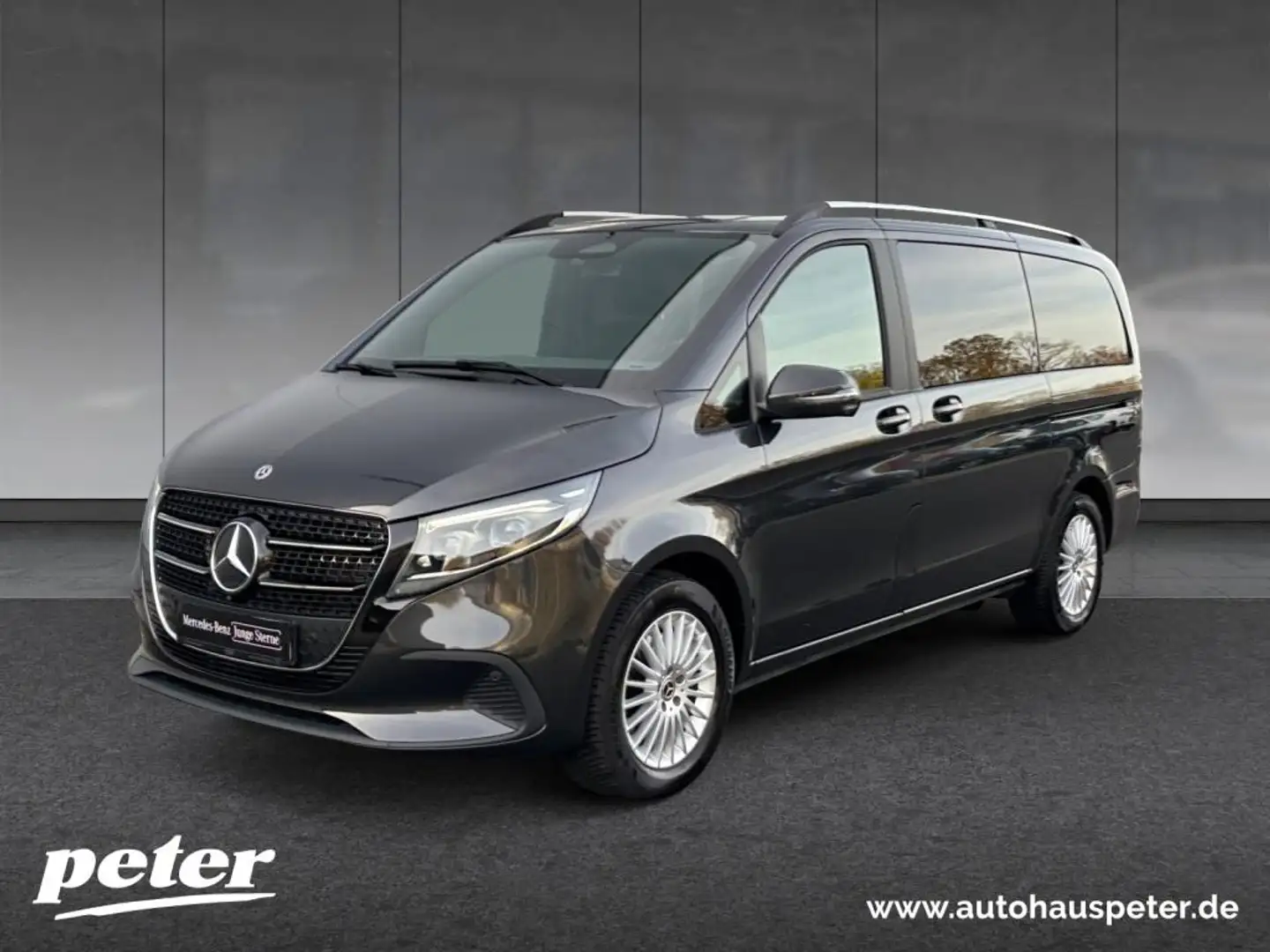 Mercedes-Benz V 220 d STYLE Lang MultiBeam/360° Kamera/AHK Grau - 1