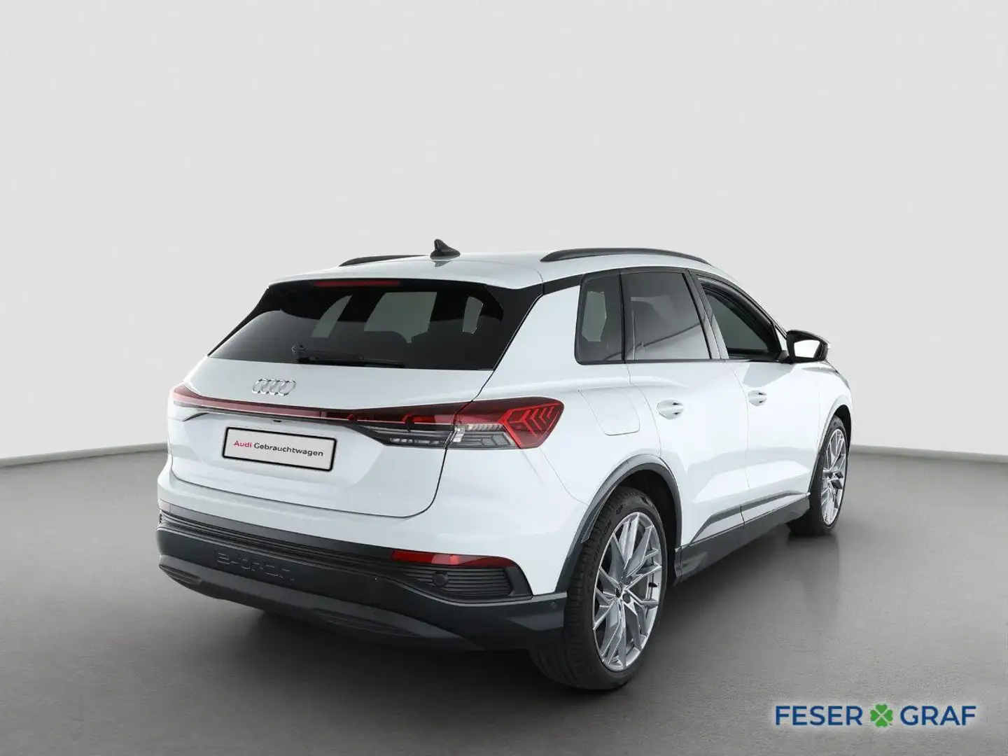 Audi Q4 e-tron 45 e-tron /Leder/Navi+/ACC/HuD/AHK Weiß - 2