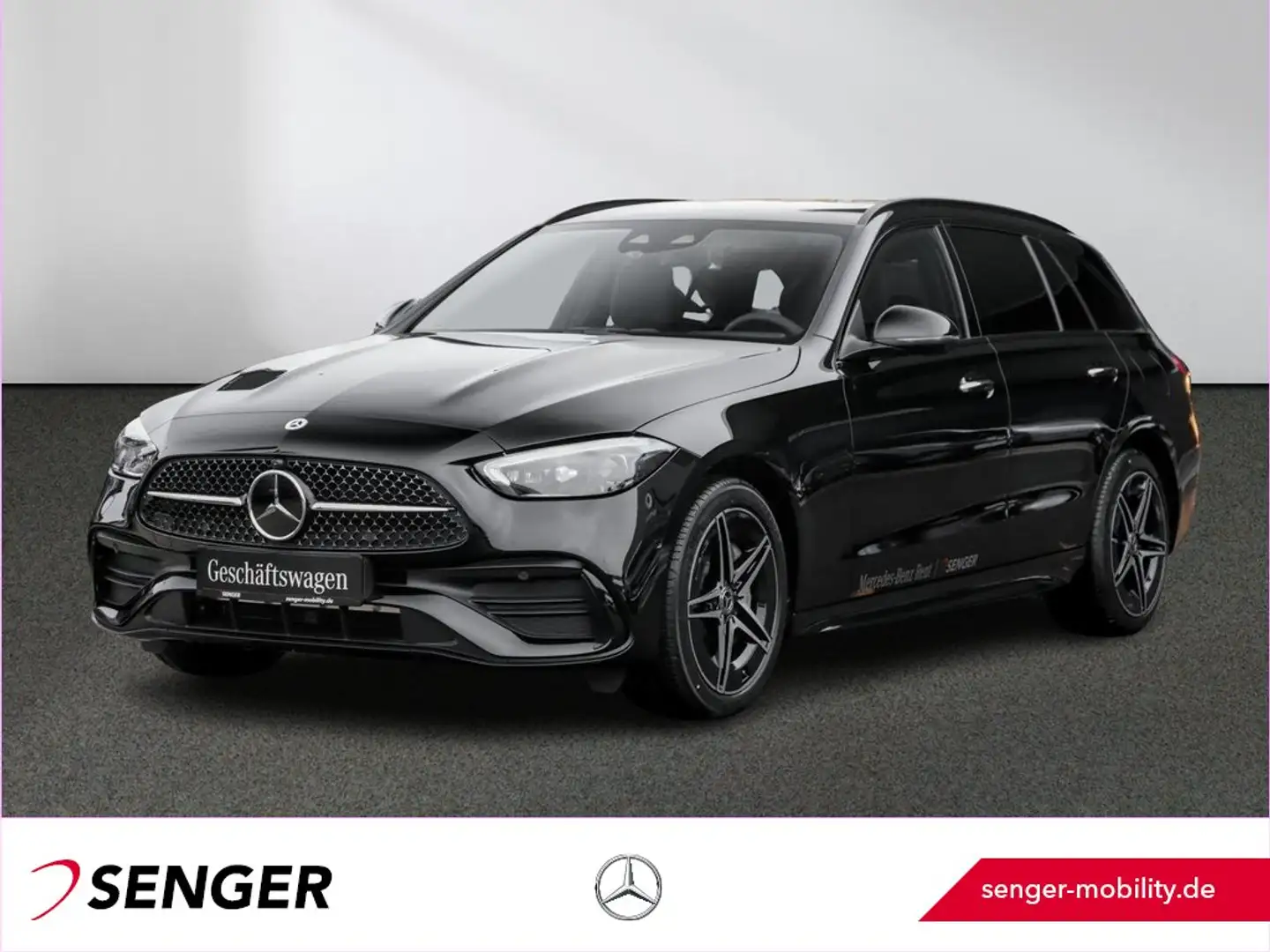 Mercedes-Benz C 300 de T AMG DigitalLight Distronic AHK 360°-K Schwarz - 1