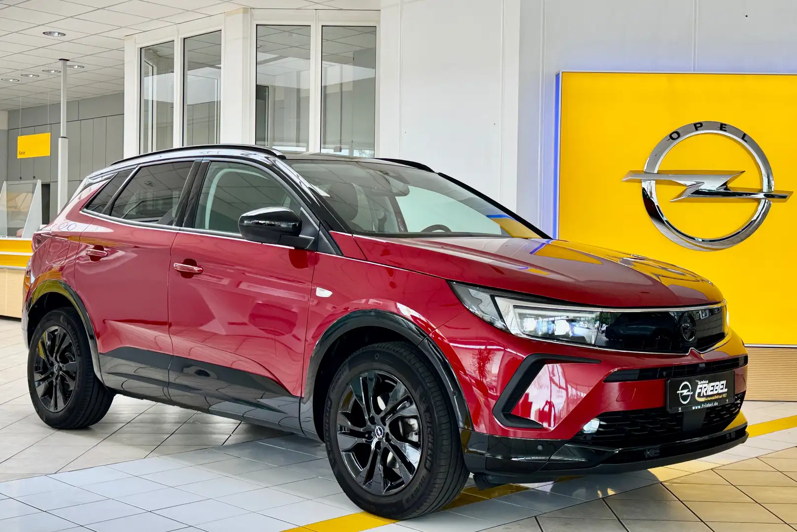 Opel Grandland GS Line/Navi/AT/Sitzh/Kam/Lenkhzg/AHZV/2xParkp/LED Rosso - 1
