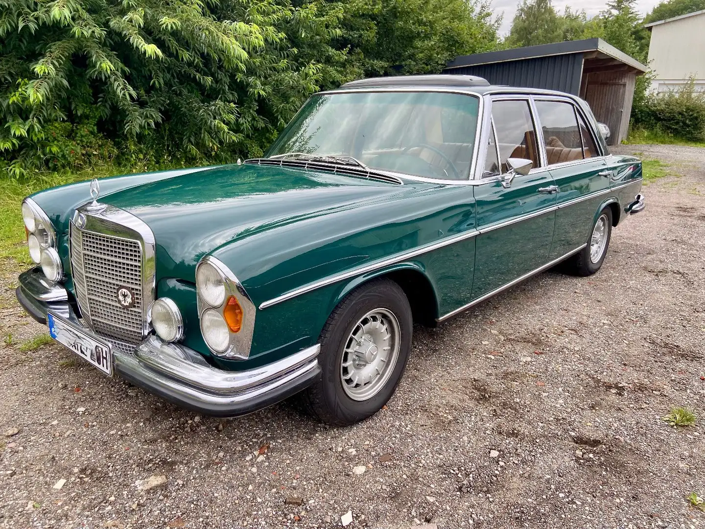 Mercedes-Benz 300 SEL 3.5 W109 - erst 3. Hand Top Zustand Grün - 1