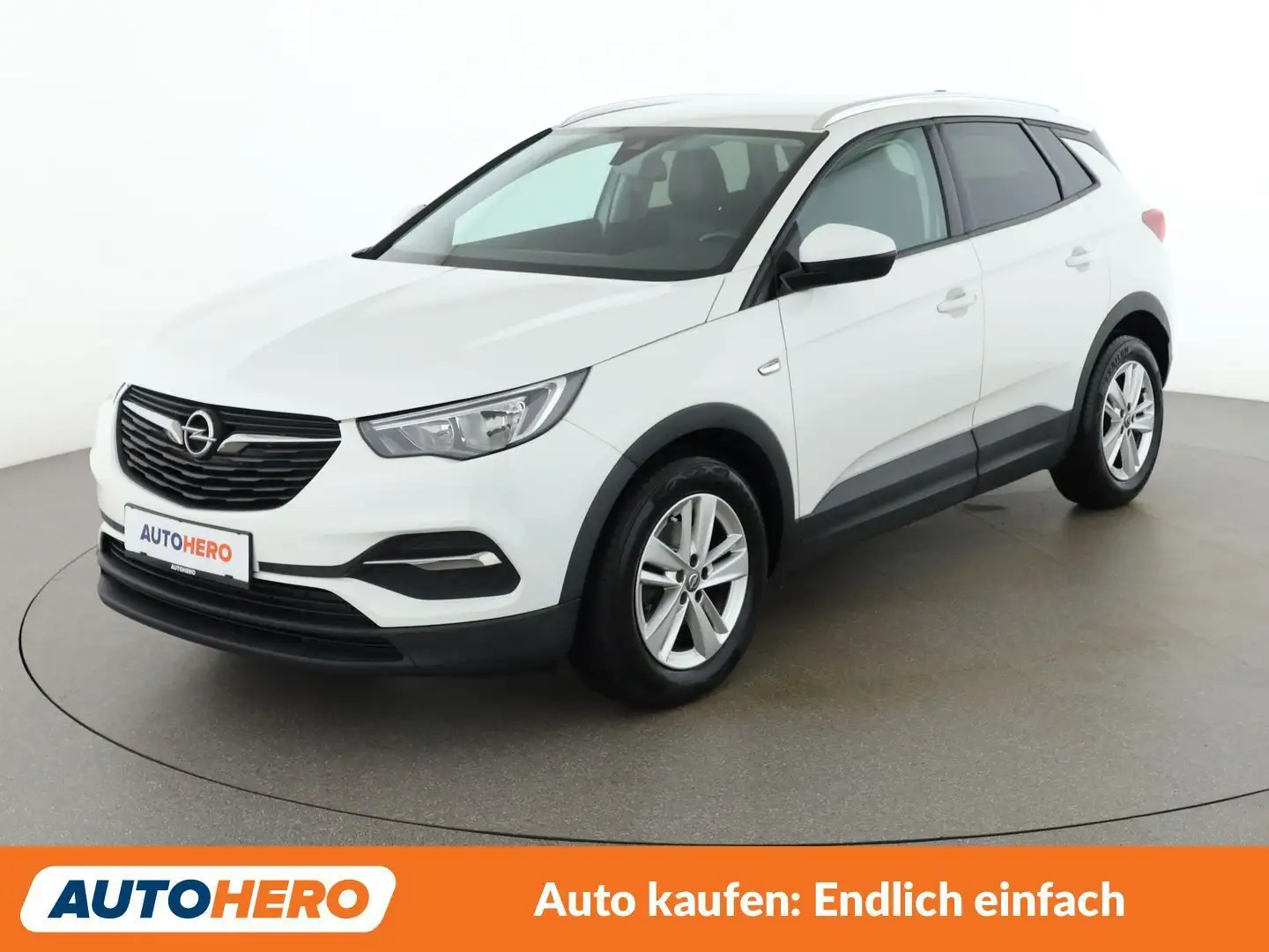 Opel Grandland X 1.2 Turbo Edition Weiß - 1