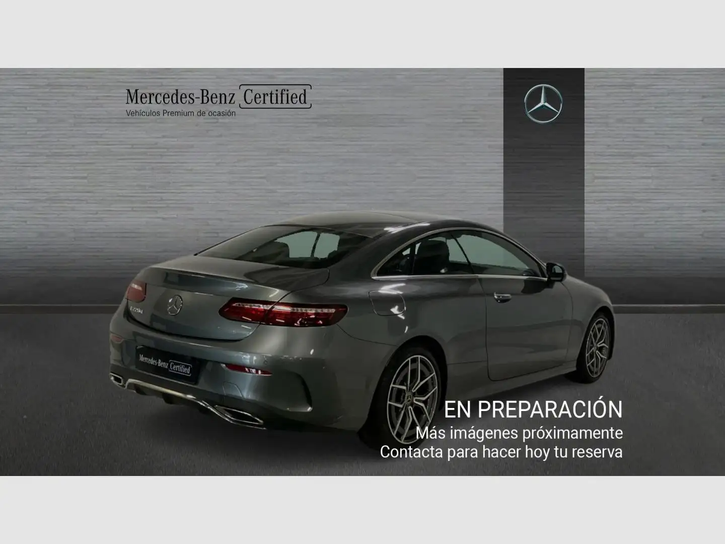 Mercedes-Benz E 220 Coupé d Gris - 2