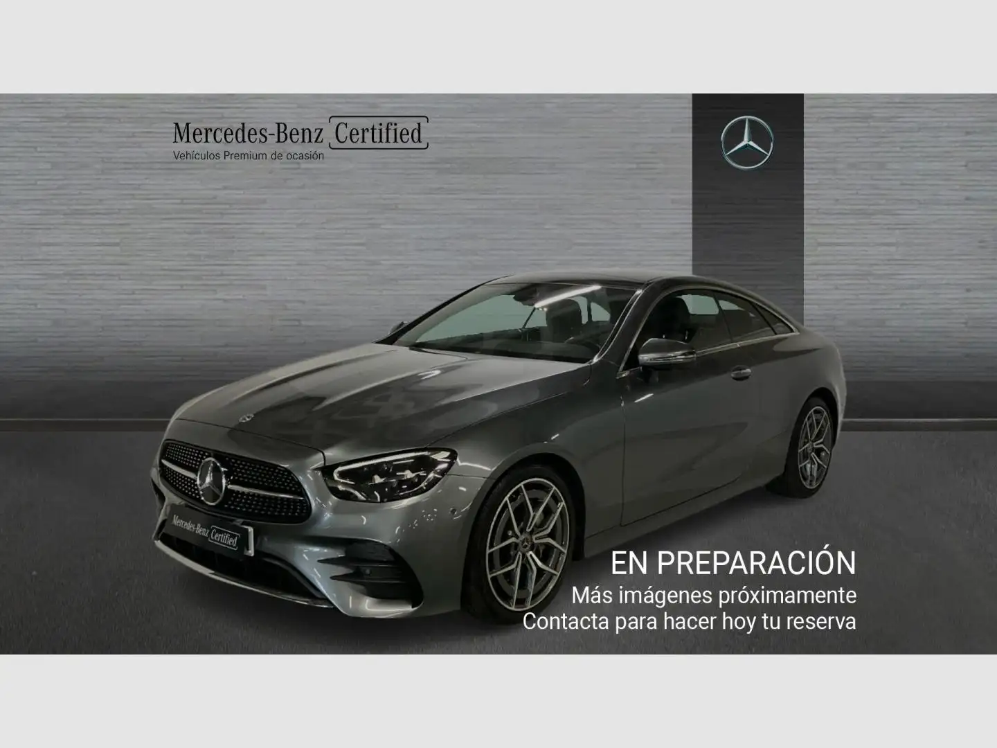Mercedes-Benz E 220 Coupé d Gris - 1