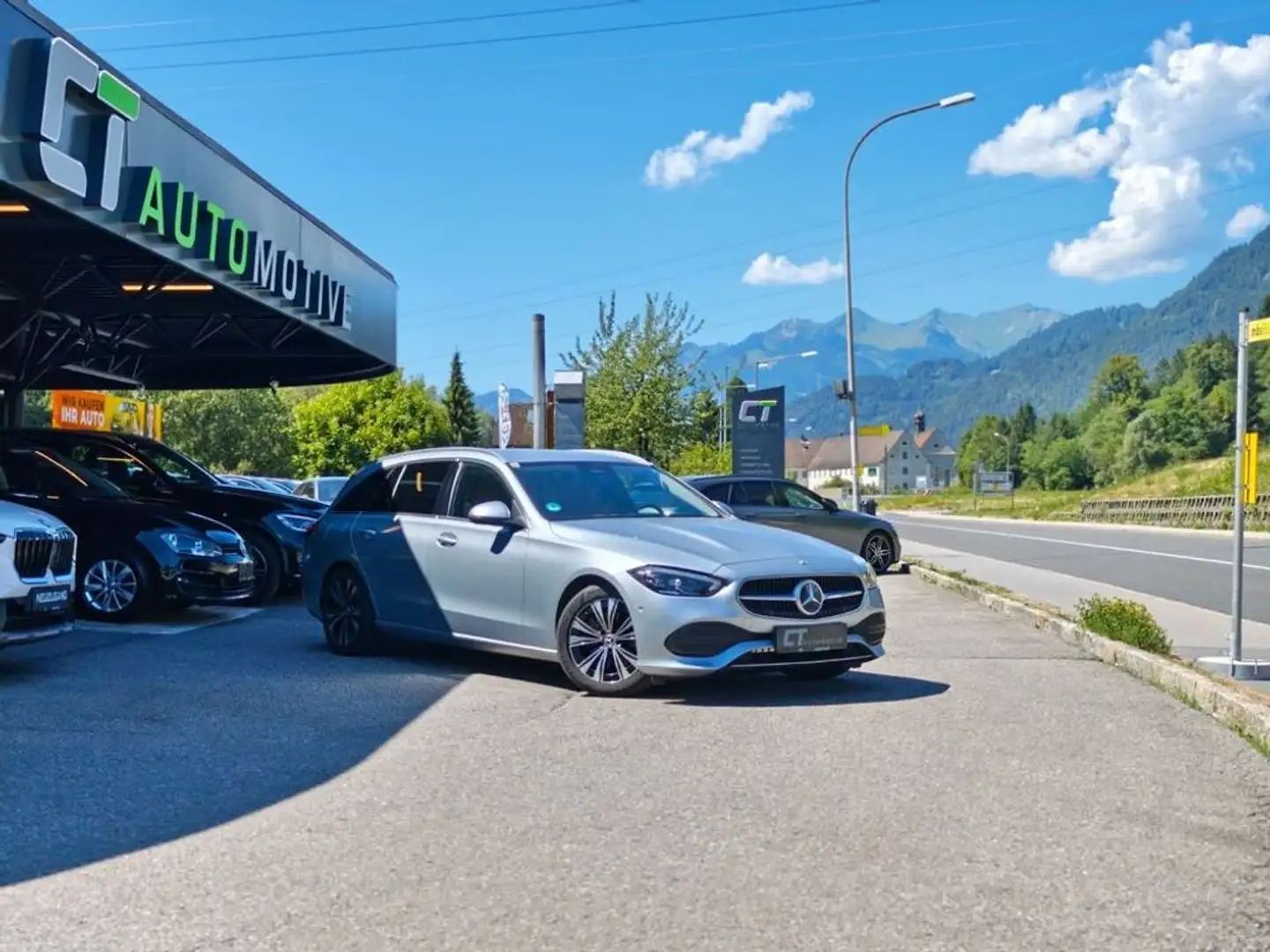 Mercedes-Benz C 220 D Kombi 4Matic Aut. Grau - 1