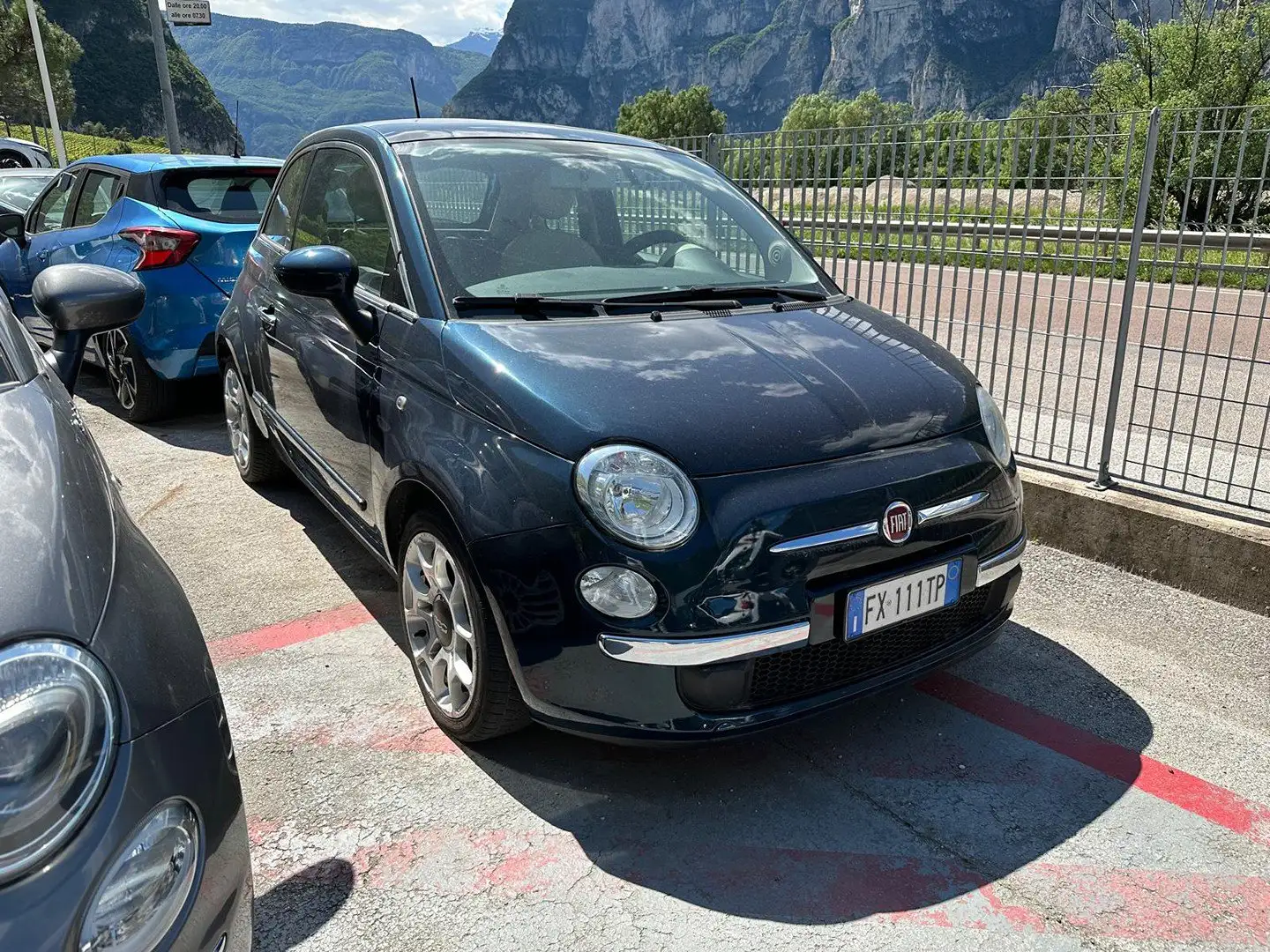 Fiat 500 1.2 Lounge 69cv E6 1113570 Schwarz - 1