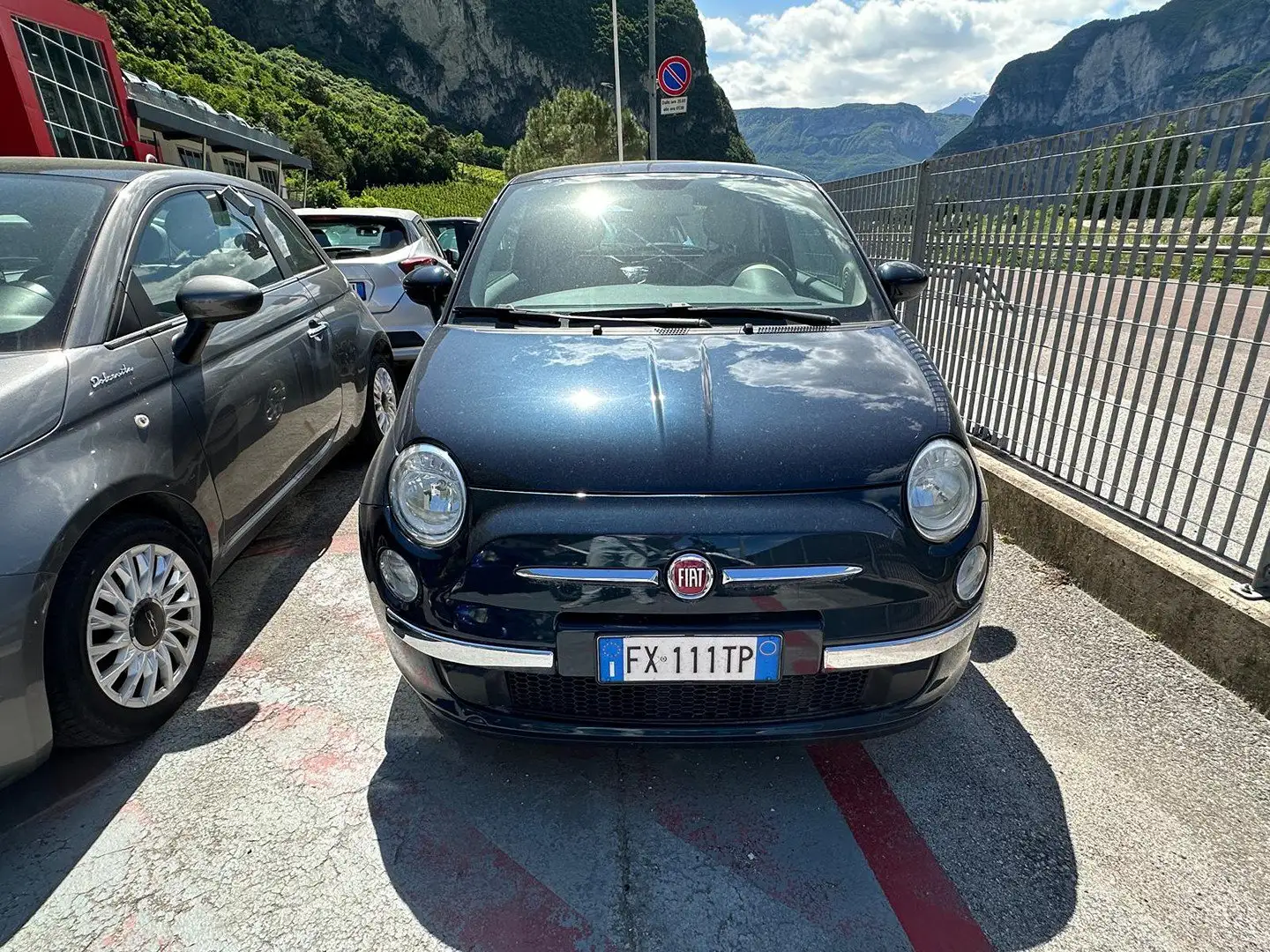 Fiat 500 1.2 Lounge 69cv E6 1113570 Schwarz - 2