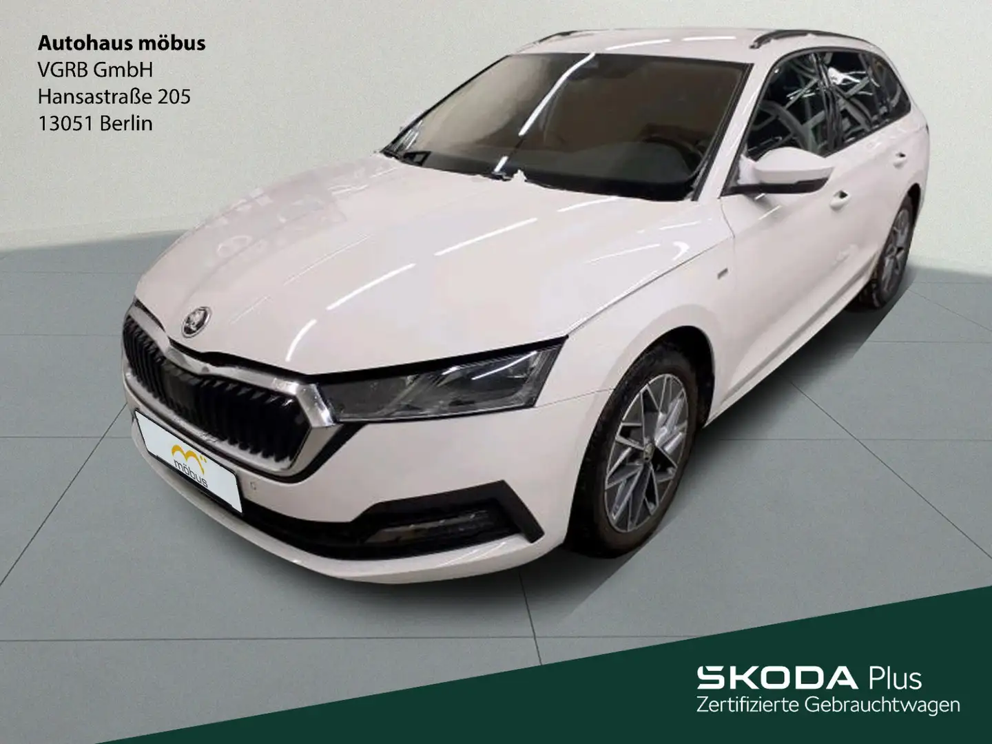 Skoda Octavia Combi 2.0 TDI *DSG*APP*AHK*LED*NAV*PDC*K Weiß - 2