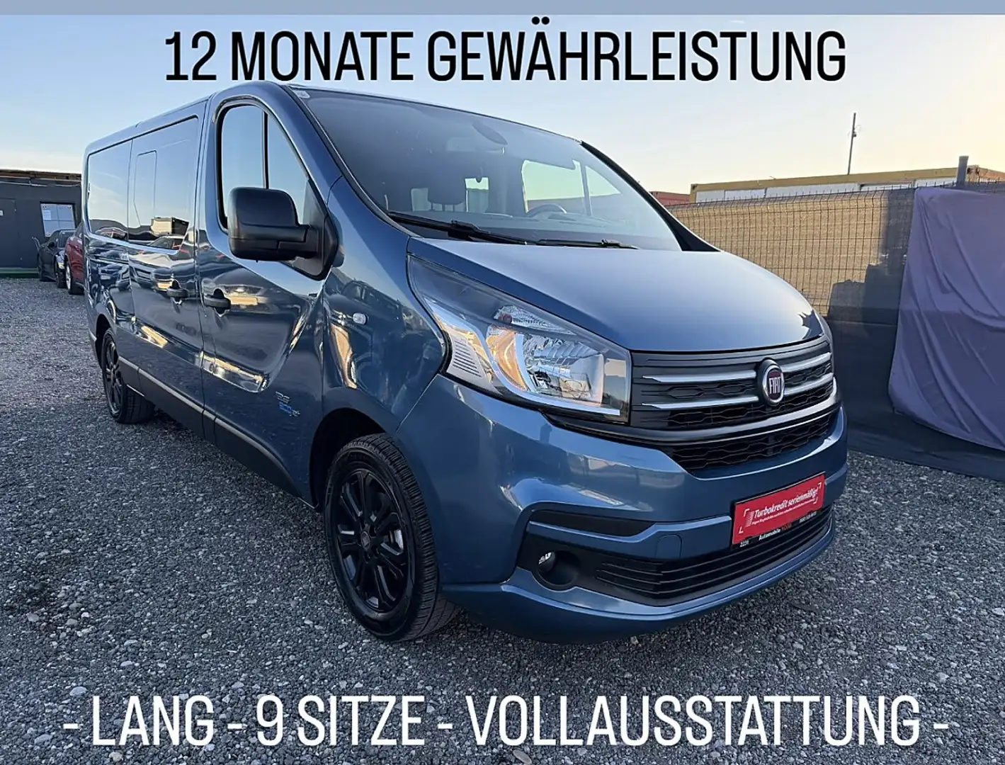 Fiat Talento Panorama LANG - 9 SITZE - VOLLAUSSTATTUNG - Blau - 1
