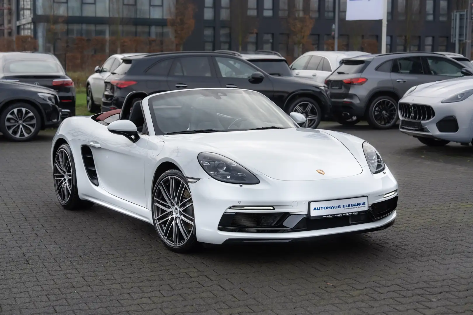 Porsche 718 *SPORT-CHRONO*1.HAND*SPORT-AUSPUFF*PDLS+* Alb - 2