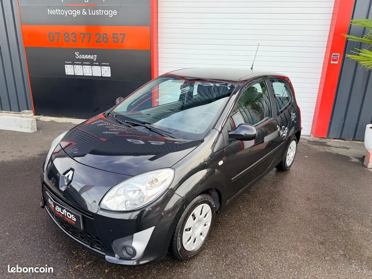 Renault Twingo 1.2 I 16 V 75 CV CLIM DISTRIBUTION NEUVE payement 4 X SANS FRAIS Zwart - 2