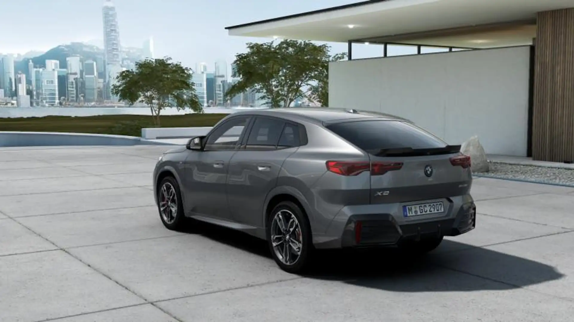 BMW X2 sdrive 18d MSport Pro auto Grigio - 2
