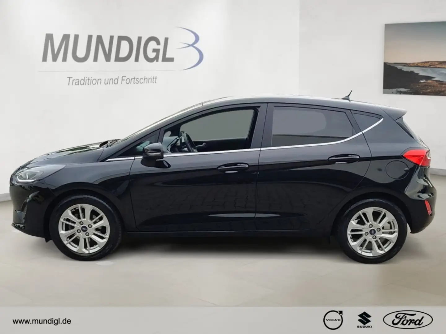 Ford Fiesta Titanium 1.0 EcoBoost M-Hybrid Digitales Cockpit L Schwarz - 2