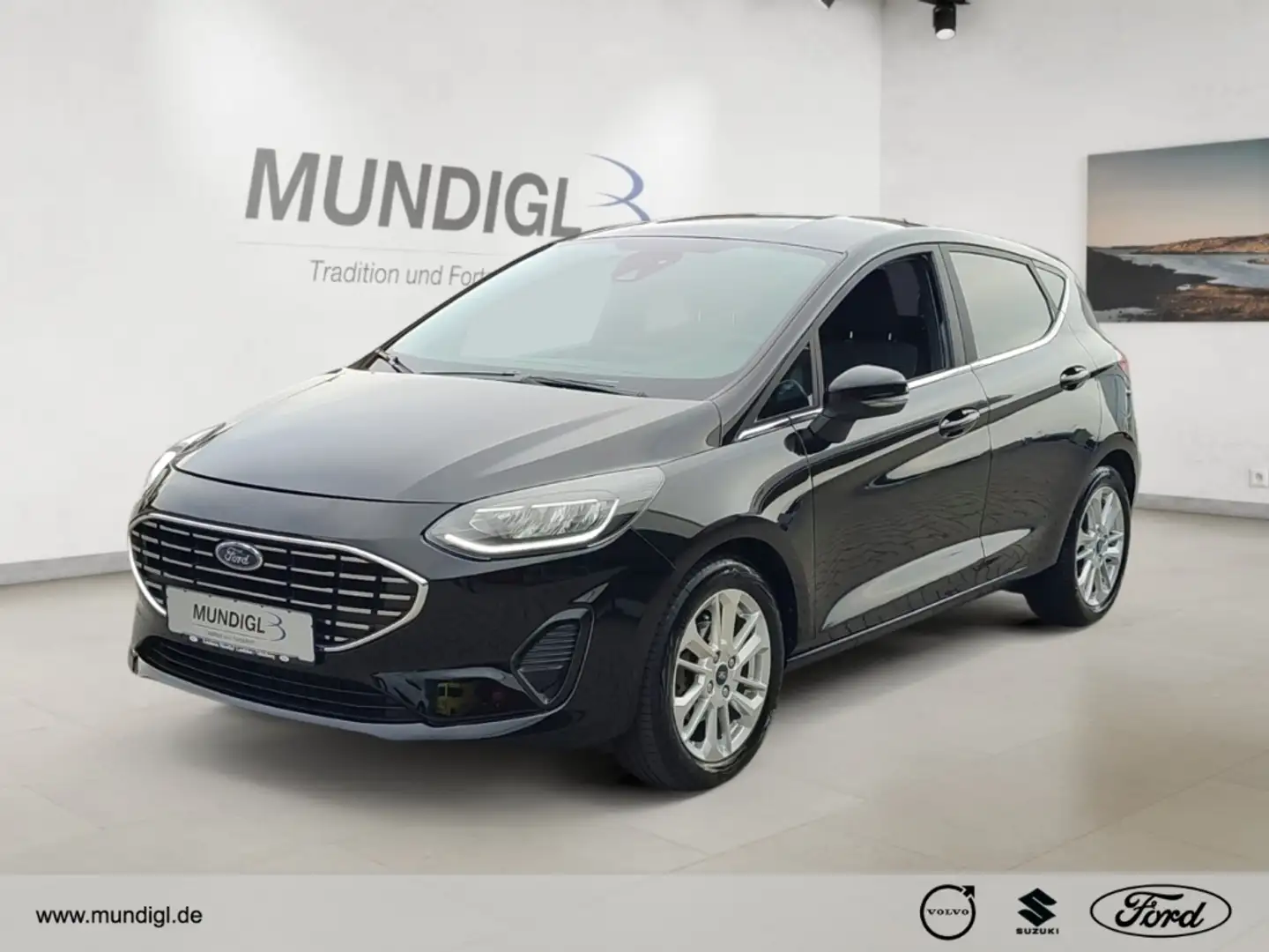 Ford Fiesta Titanium 1.0 EcoBoost M-Hybrid Digitales Cockpit L Schwarz - 1