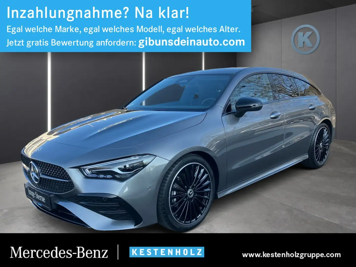 Mercedes-Benz CLA 180 Shooting Brake AMG+NIGHT+AHK+KEYGO+PANO Grigio - 1