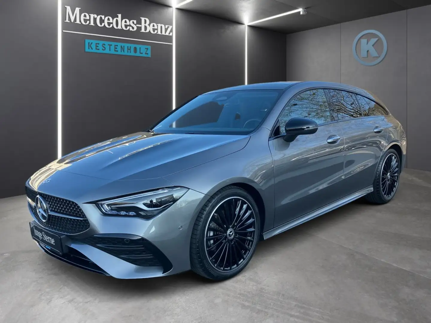 Mercedes-Benz CLA 180 Shooting Brake AMG+NIGHT+AHK+KEYGO+PANO Grigio - 2