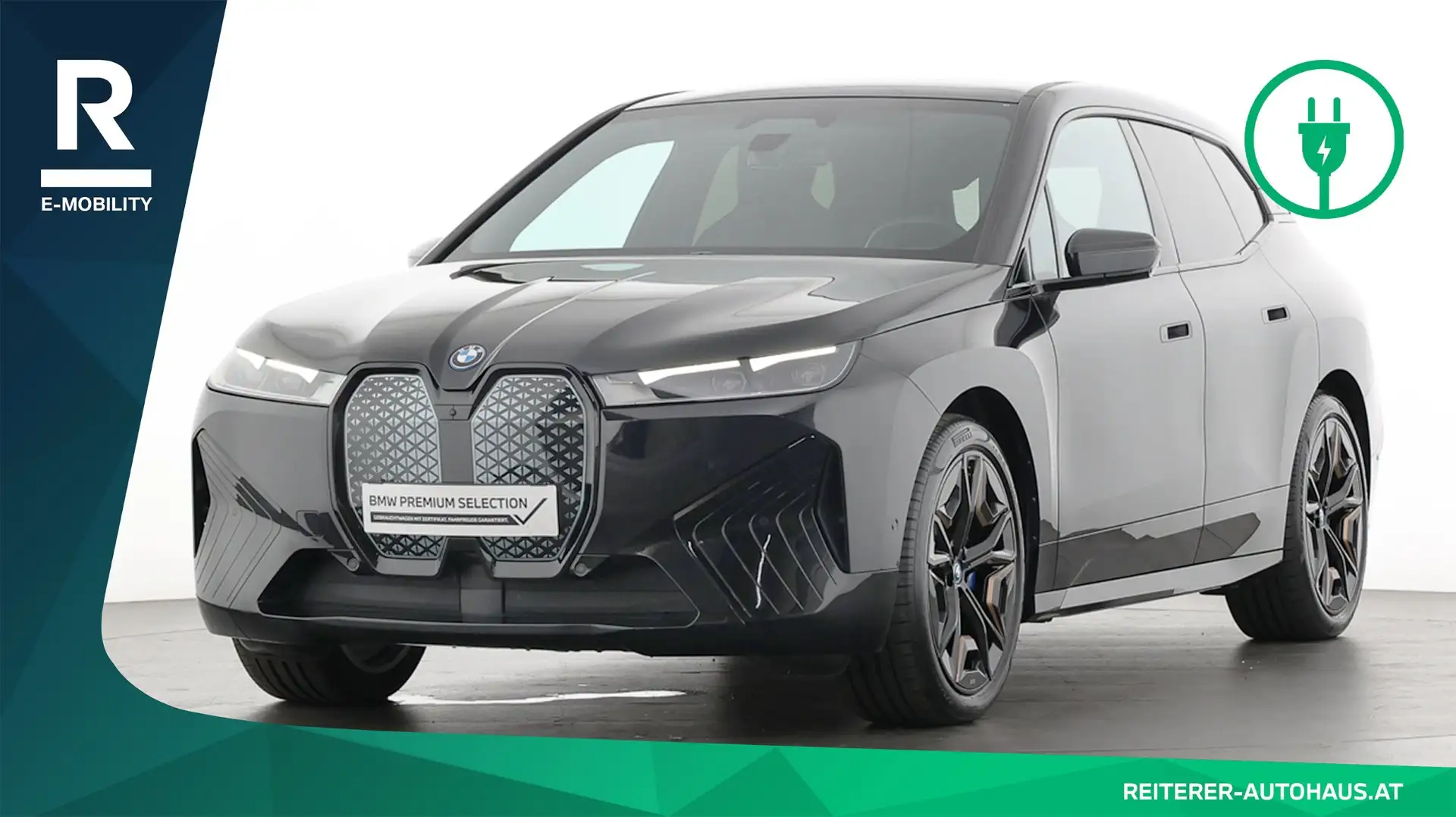 BMW iX iX xDrive50 Sportpaket Schwarz - 1